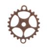 Mixed Color Vintage Gear Pendants Assorted Alloy Alloy Gear Pendants  Art Projects