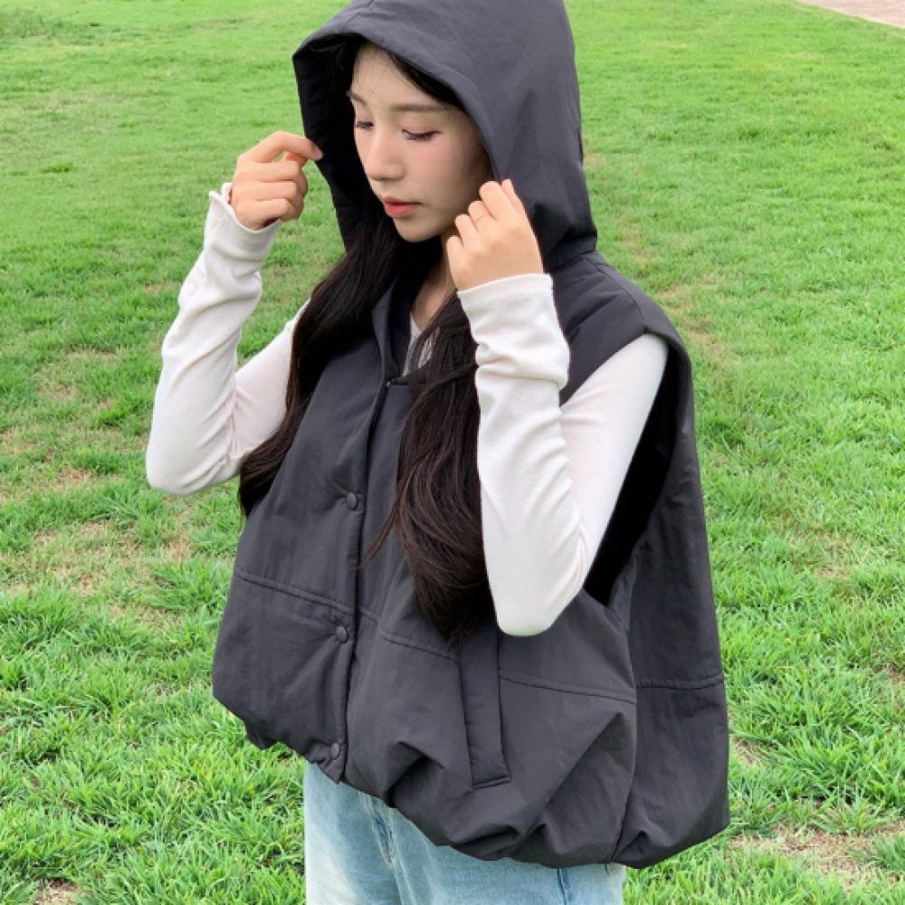 New Arrivals Open Run Women Lightweight Nylon Balloon Vest