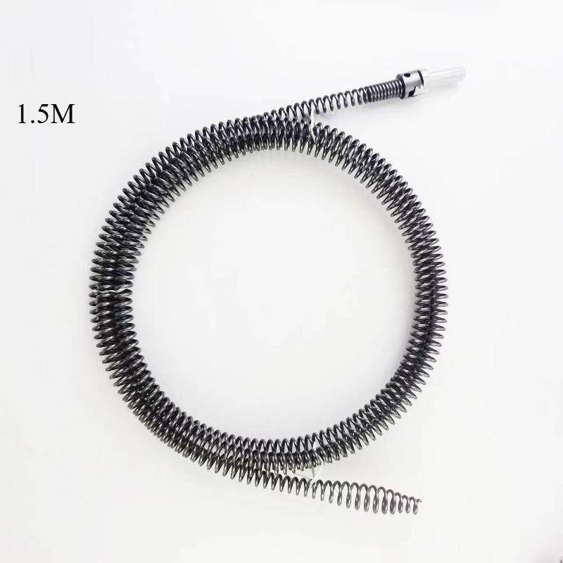 Spring Pipe Dredging Tools Drain Cleaner Sewer Sinks Basin Pipeline Clogged Remover Bathroom Toilet Cleaning Tools