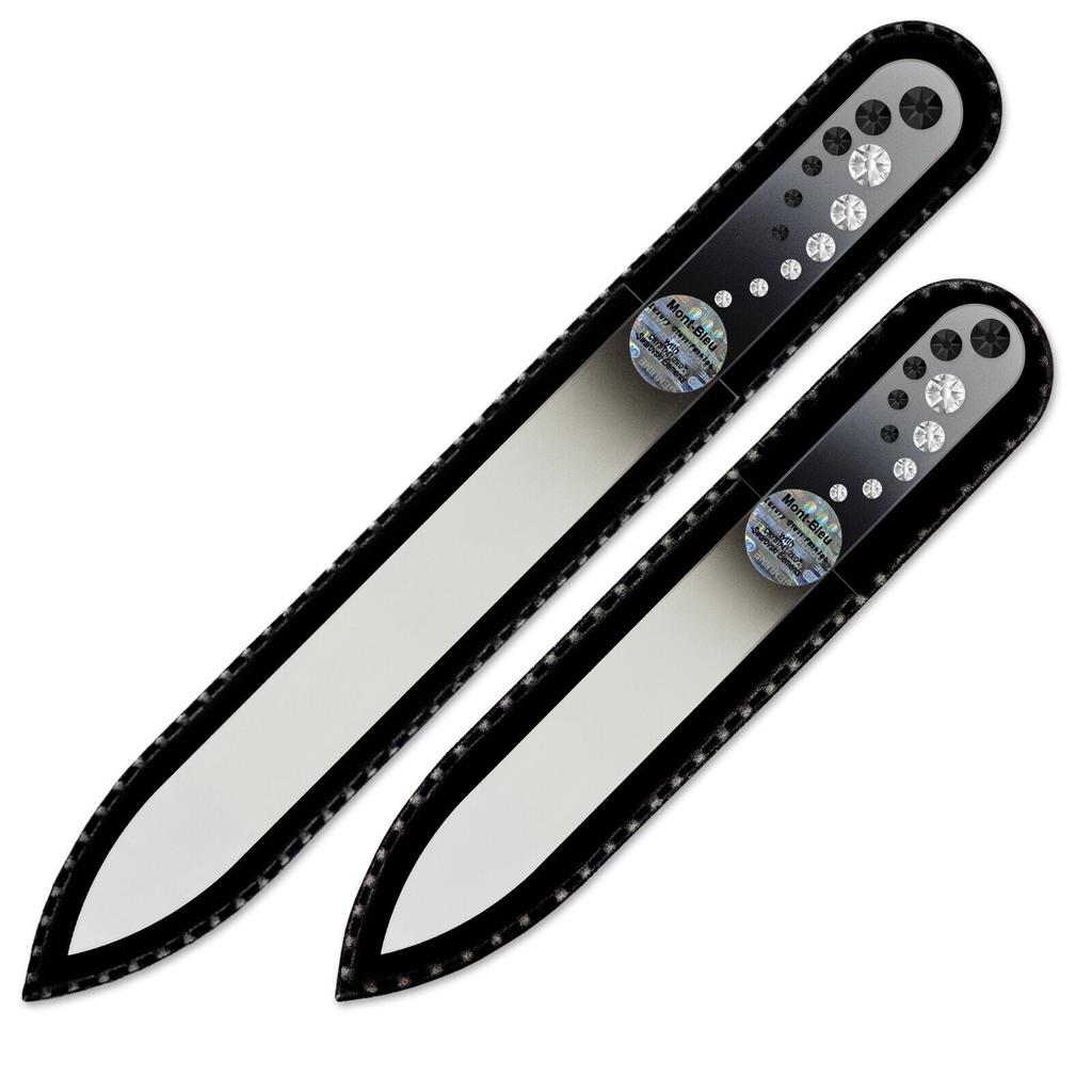 2-piece Nail File Set with Crystals for Women COC-MS