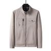 Slim Business Coat Thin Casual Baseball  Bomber Men'sSolid Color Tops Fashion  Spring Autumn Jacket Plus Size