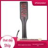 Leather Letter Pattern Paddle - Erotic SM Flirting Toy