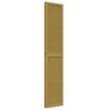 4 Piece Room Divider In Brown Solid Paulownia Wood