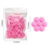 100pcs Disposable Glue Pallet Eyelash Extension Holder Pallet for Tattoo Pigment Adhesive Gel Glue Container Flower Makeup Tools