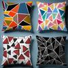 Triangle Cushion Cover Soft Decorative Pillow Case Suitable for Bedroom Sofa Car Travel Use