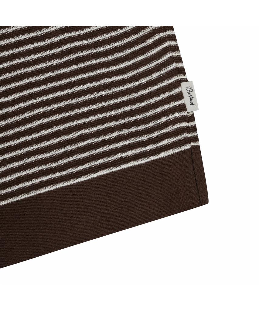 BRENTWOOD Transitional Knit Striped Polo Neck Sweater Brwaa26111Brx