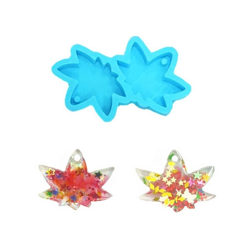 Moon Pentagram Round Earring Silicone Mold Suitable for Epoxy Resin Diy Craft Backpacks Pendant Ornament Jewelry Making