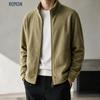 Men's Polar Fleece Windproof Zip-Up Jacket