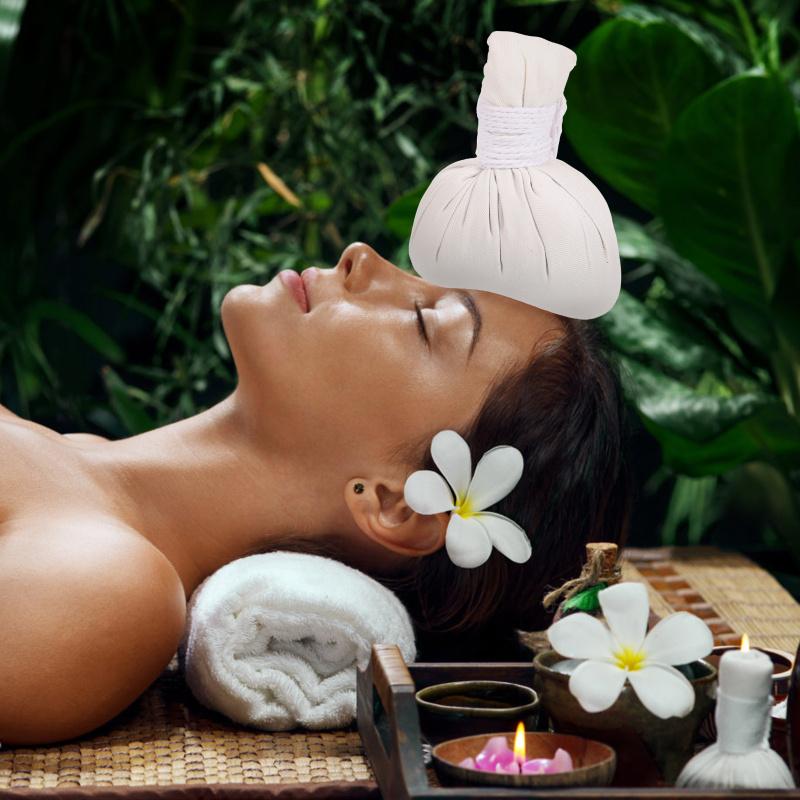 Chinese Herbal Pouches Spa Massage Pouches Herbal Massage Balls Warming Bags Thai Massage Balls Bath Compress Balls