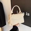 Premium texture bag women's summer new fashion contrasting color portable small square bag women's versatile shoulder messenger bag
