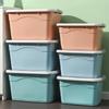 Rongwei Thickened Plastic Storage Bin with Wheels