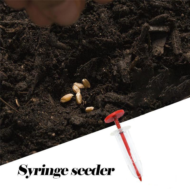 1Pc Handheld Seed Dispenser, Mini Manual Seeder Tool For Garden Planting, Flower Pot & Garden Bed Essential Gardening Supplies