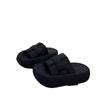 Sandals Premium Bread Summer New Pineapple Gold Fork Versatile Platform Beach Shoes