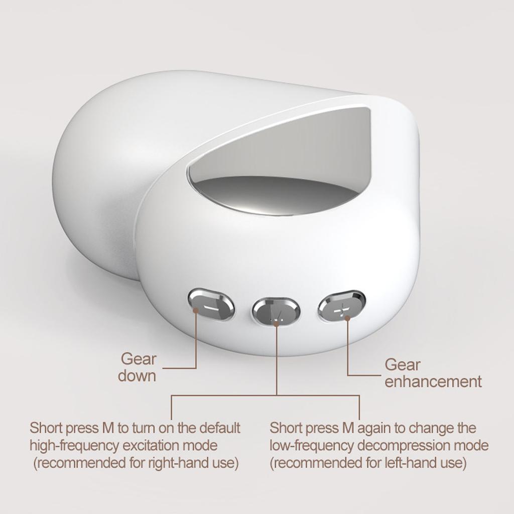 Handheld Sleep Aid Device 2 Modes 12 Strengths Soothing Micro Current Holding Sleep Instrument
