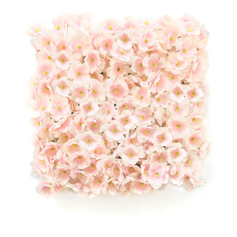 

27*27см Цветочная стена Искусственный пластик Сделай сам Имитация цветущей сакуры Декоративная Разноцветная Свадебные украшения