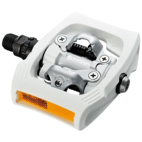 

SHIMANO PD-T400 CLICK R PEDAL Double-sided SPD Pedal White EPDT400WR