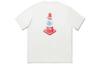 Li Ning T Shirts Unisex Ivory Crew Neck Moderate Straight Fit AHSU213-4