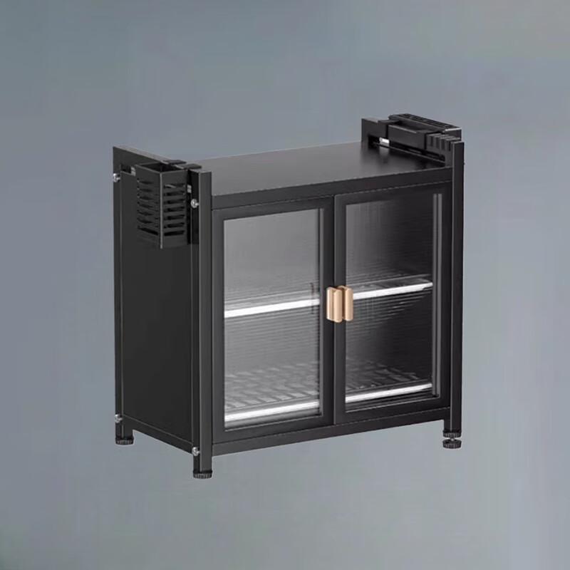 Multifunktionales doppellagiges Geschirrtrockengestell