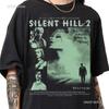 90s Retro Bootleg Style Silent Hill 2 Tshirt James Sunderland Topt Horror Game Pure Cotton Loose Fit Unisex Fashion Casual Top