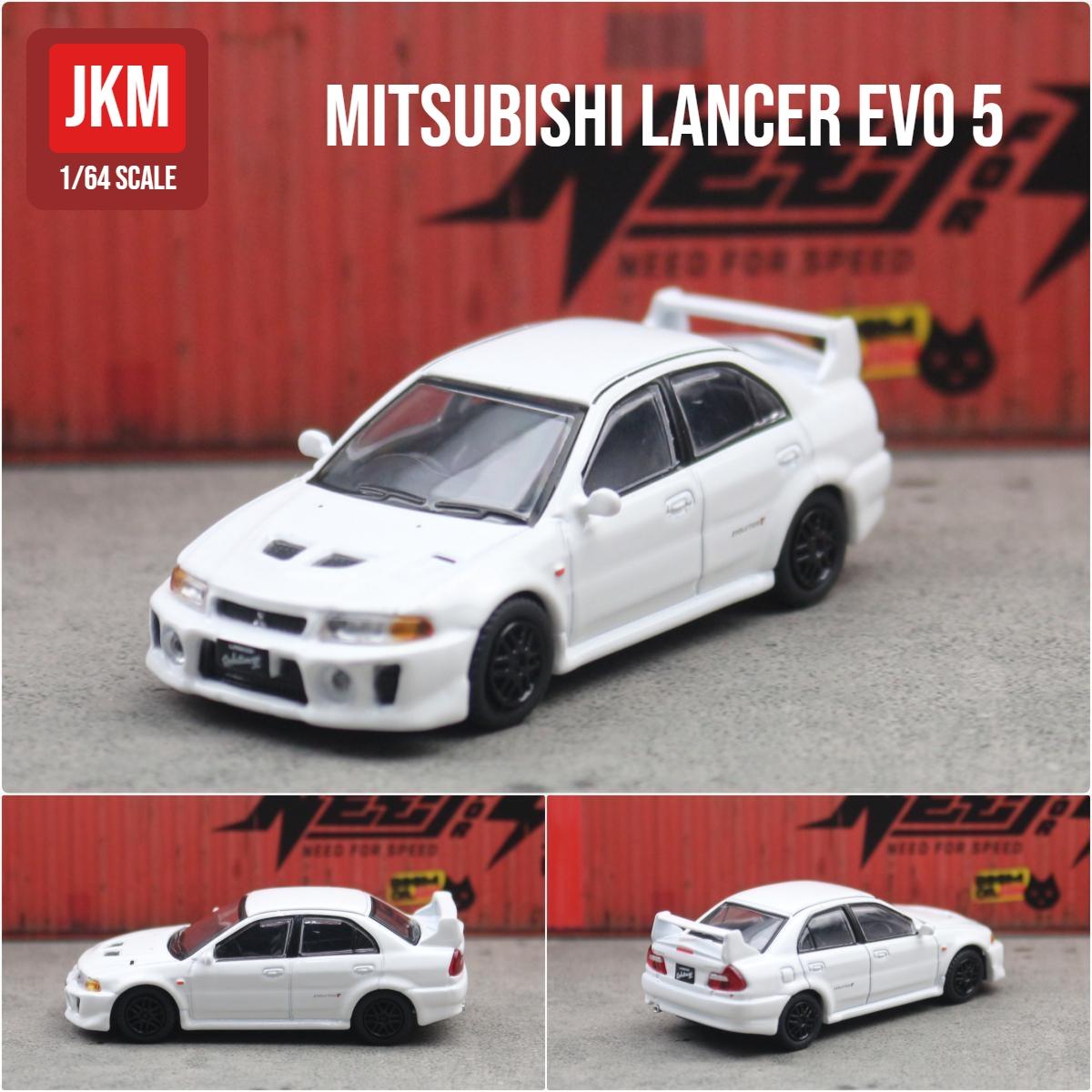 

1/64 Mitsubishi Lancer Evolution EVO Сімейство JDM Initial D Модель іграшкового автомобіля JKM 1:64 Безкоштовні Колеса Литий Металевий Сплав Колекція Подарунок