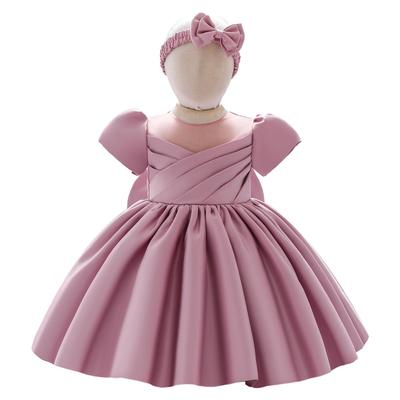 Neugeborenen Kurzarm Kleinkind Baby Kleid Baby Mädchen Spitze 1. Geburtstag Party Prinzessin Kleid Für Mädchen Hochzeit Party Kleider 0-10 jahre