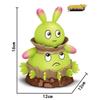 Genuine Plants vs. Zombies Twin Rabbit Radish Pull Toy - Novelty Interactive Prank for Boys