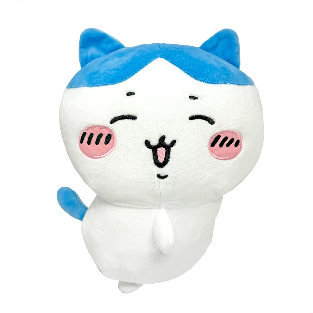

Cute Hachiware Big Plush with Toy Official Chiikawa Merchandise Butt-Shaking Toy, Approx. 30cm, Diamond,