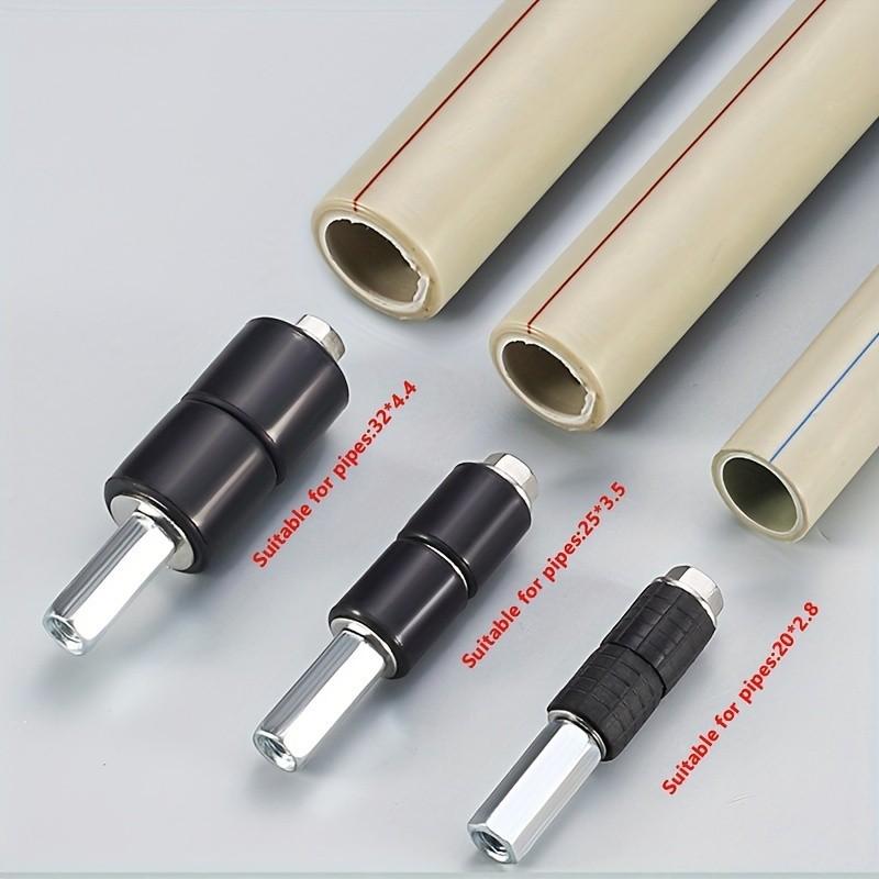 Stainless Steel Expansion Water Stopper Kit – T-Handle, Manual Plug for Plumbing & Home Repair