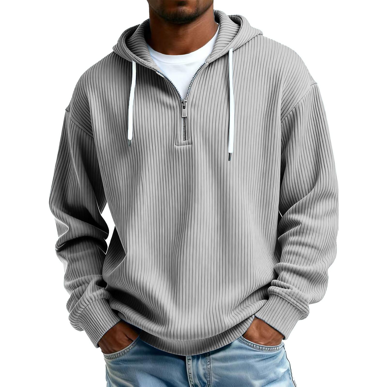 

Mens Sweatshirt Color Block Long Sleeve Stand Up Collar Golf Shirts Mock Neck Casual Pullover Top XL