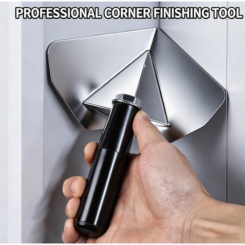Stainless Steel Corner Trowel 90 Degree Internal External Drywall Plaster Finishing Tool Easy for Wall Angle DIY Construction