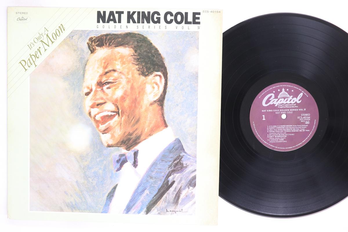 

Виниловая пластинка НАТ КИНГ КОЛ Its Only A Paper Moon ECS40164 CAPITAL RECORDS Япония Поп Б/у