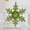 Shatterproof Snowflake Pendant Christmas Decoration Decorative Acrylic Hanging Ornament for Indoor Use
