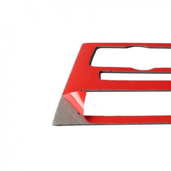 Carbon Fiber Console CD Control Panel Trim Cover For BMW 5 Series 10-16 GT F07