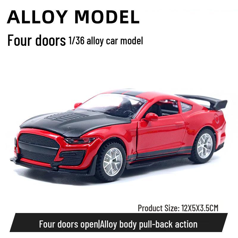 Alloy Off-Road Vehicle Model Toy - Four-Door Children s Car Ornament and Gift