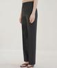 Ssikeoseun Wool Blend Straight Pants_Black