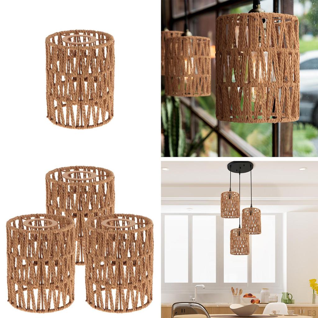 Handcrafted Lamp Shade Pendant Light Cover for Elegant Home Decor