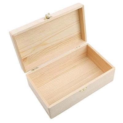Lock Antique Holder Pearl Storage Gift Bracelet Vintage Jewelry Case Wooden Box Box