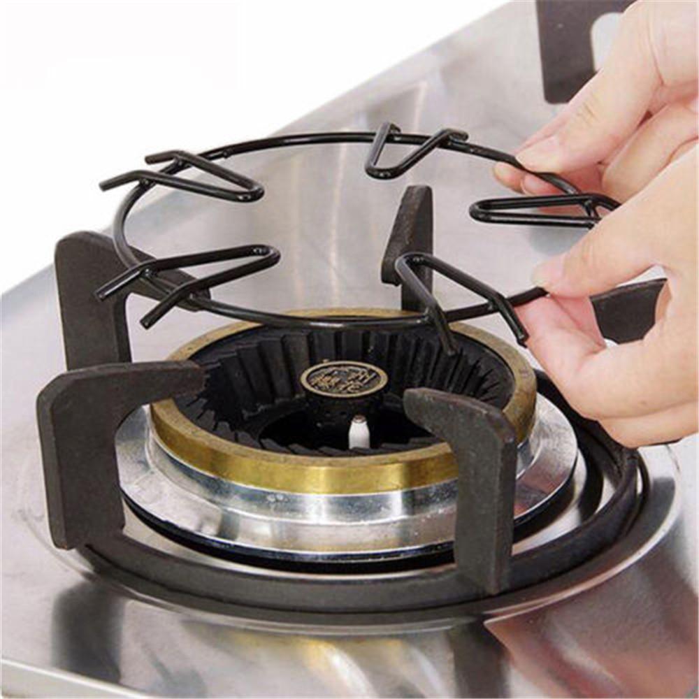 Gas Stove Spare Pot Holder Support Pan Stand Cooking Metal Trivet Bowl Holder Rack Kitchen Tools