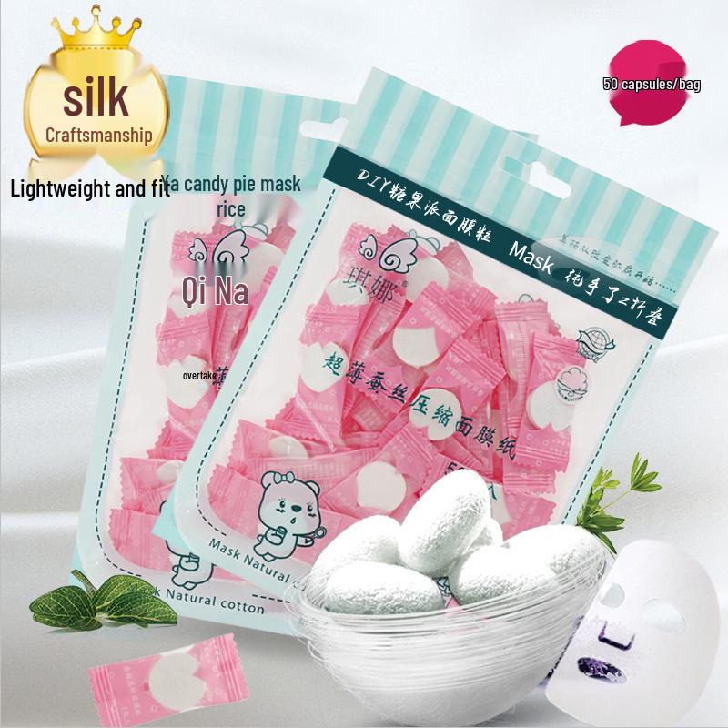 Ultra-Thin Silk Moisturizing Compressed Mask Paper