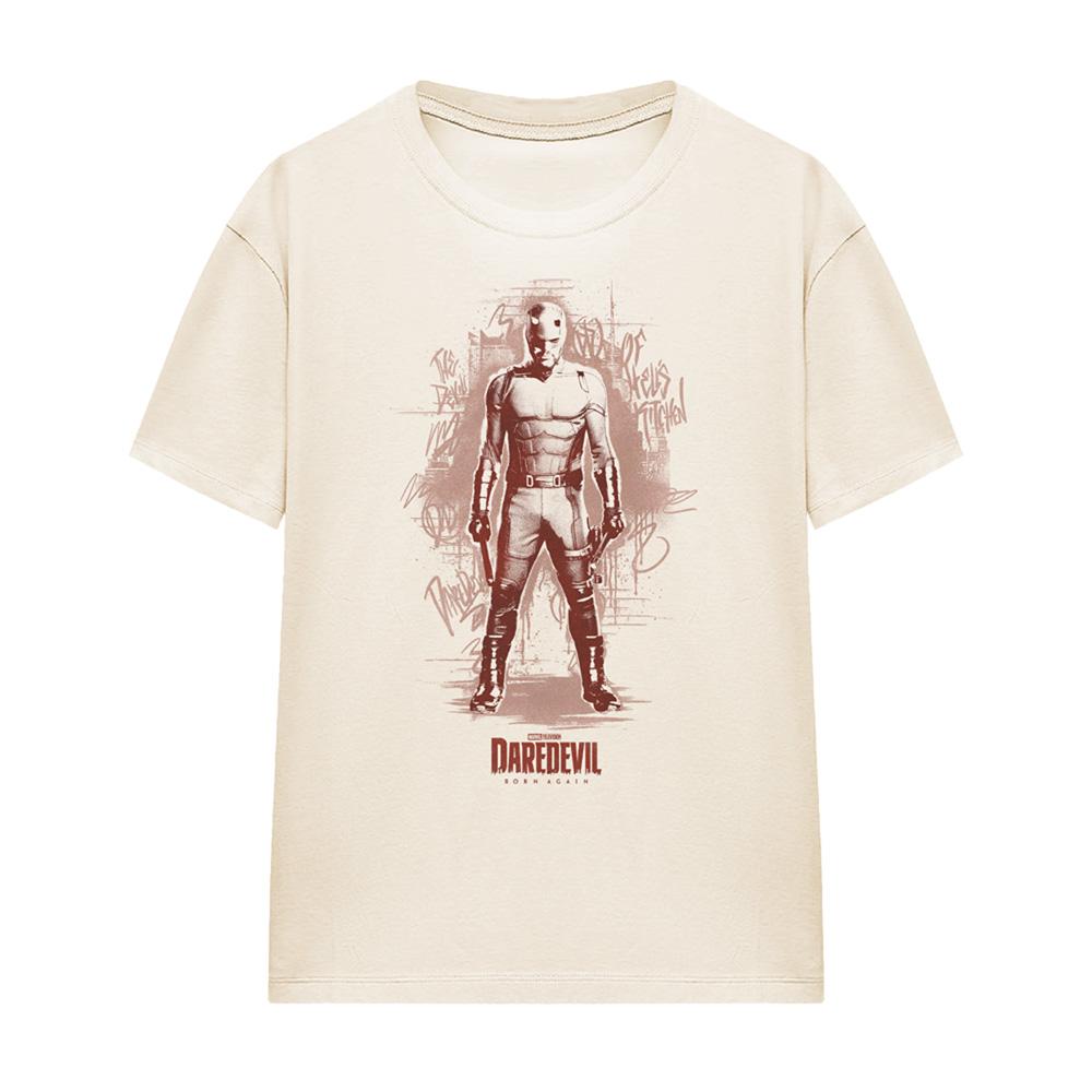 Daredevil Womens/Ladies Born Again HellÂ´s Kitchen Graffiti T-Shirt