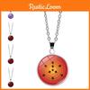 Premium Naruto Anime Halskette Neun Tomoe Rinne Sharingan Anhänger Mit Elegantem Kristall
