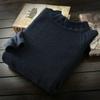 Heavy 90 Fleece! Italian Order High End Men's Half-high Collar Pullover Knit Thickened Sweater Outerwear Winter