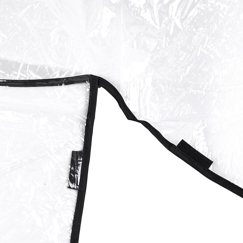 Universal Kinderwagen Regen Abdeckung Baby Auto Wetter Wind Sonnenschutz Transparent Atmungsaktive Trolley Regenschirm Regenmantel Zubehör