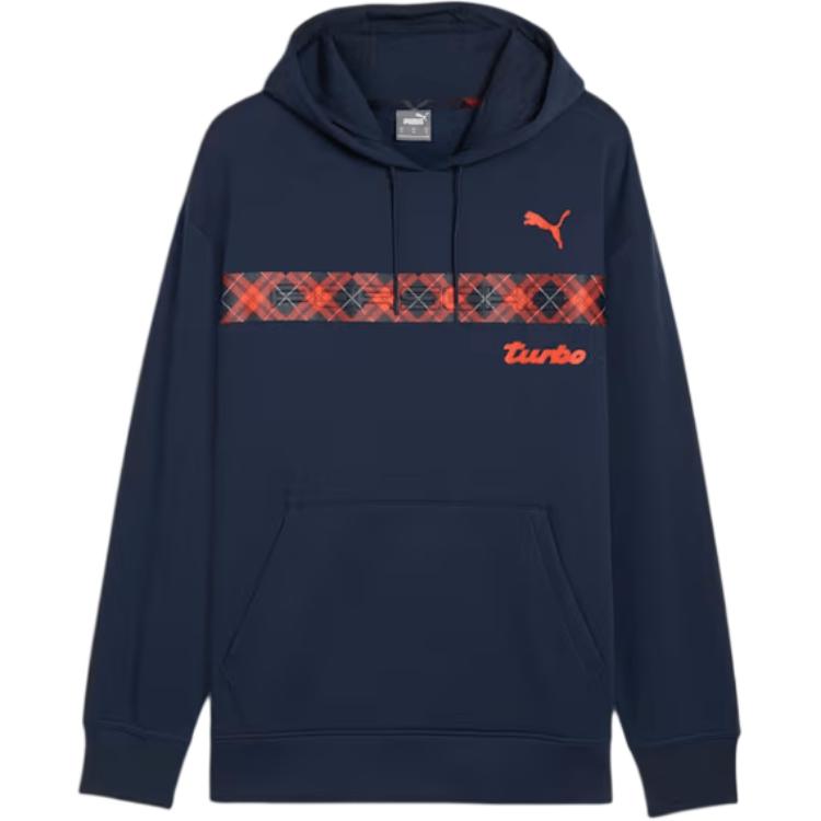 

Puma Ss24 Porsche Legacy Statement Hoodie Comfortable Fashion Logo Print Long Sleeve Sweatshirt Men hoodies Navy-Blue 626366-03 M