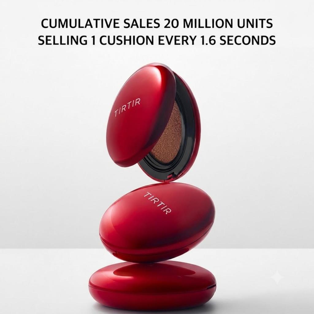 TIRTIR Mask Fit Red Cushion SPF40 PA++ 18g + 2 Puffs (17N, 21N, 21W, 23N, 24N)