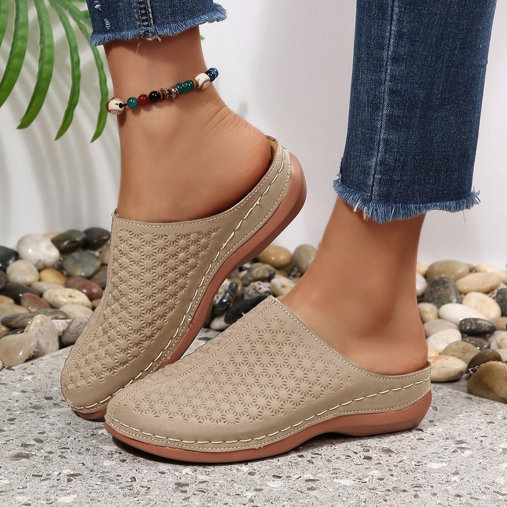 Platform Slip Closed Toe Slippers For Women Plus Size Sandals For Women Wedge Slippers Warming Slippers For Women Microwave