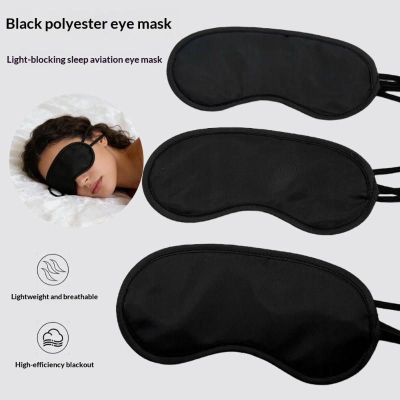 Seidige Schlafmaske Zero Druck Lichtblockierend Elastisches Band Mehrfarbig für Reisen Camping Outdoor Ruhe