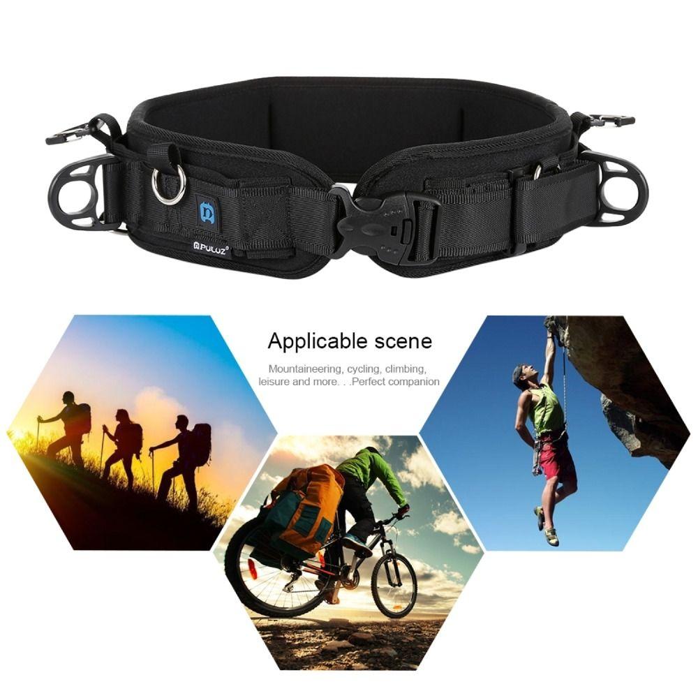 Multi-functional Cameras Waist Belt Adjustable Camera Lens Bag  Outdoor Activities