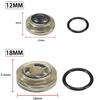 1Pcs Brake Master Cylinder Brake Pump Oil Mirror Dirt Gasket Clutch Reservoir Sight Glass Upper/Rear Brake Pump 12mm 18mm