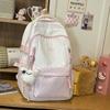 Schoolbag College Style School Bag Women's New Junior High School High Value High School Student Large Capacity Star Backpack College Student Backpack